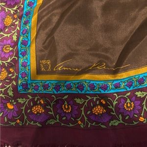 ANNE KLEIN Vintage Silk Scarf